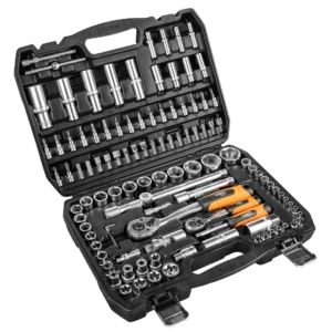 Dugókulcs készlet 1/2", 1/4", 108db Neotools