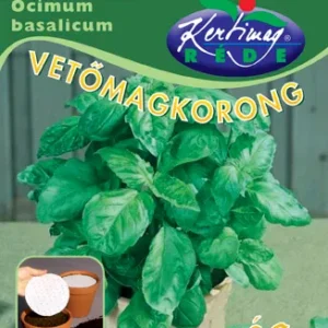 Bazsalikom vetőmag korong Zöldlevelű 2 db/cs.